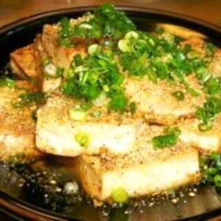 「勝」風豆腐ステーキ